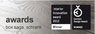 innovation award: BOX.saga. gewinnt den Interior Innovation Award der imm cologne 2012